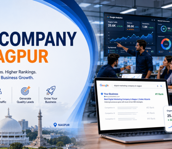 SEO Company in Nagpur providing professional SEO services, Local SEO, keyword research, website optimization, and Google ranking solutions for businesses.